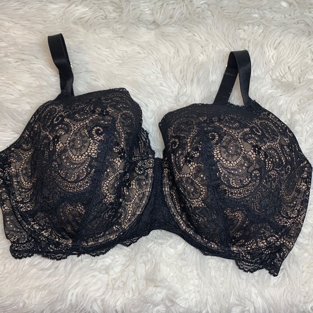 THIRDLOVE bra lace balconette convertible adjustable strap women size  40F
